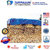 TUFFPAULIN 60FT X 40FT 150GSM Blue Hay Cover Heavy Duty Tarpaulin Tirpal Tadpatri, UV and Water Resistant