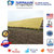 TUFFPAULIN 60FT X 40FT 150GSM Yellow Hay Cover Heavy Duty Tarpaulin Tirpal Tadpatri, UV and Water Resistant