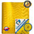 TUFFPAULIN 60FT X 40FT 150GSM Yellow Hay Cover Heavy Duty Tarpaulin Tirpal Tadpatri, UV and Water Resistant