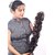 Ritzkart Hair Frill, Messy Choti For Women And Girls Funky Curly Elastic hair bun 30 inch long multi purpose bride flexi