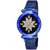 Women Blue Magnet Belt Watches
