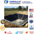 TUFFPAULIN 50FTX50FT 200GSM Black Pond liner Super Heavy Duty Tarpaulin Tirpal Tadpatri Tharpai UV and Water Resistant