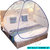Silver Shine Blue Mosquito Net Foldable Double Bed Net King Size