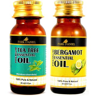 Park Daniel Tea tree& Bergamot essential oil- 2 bottles(60 ml)