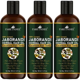 Park Daniel Jaborandi Herbal Hair Growth Oil -3 Bottle(300 ml)
