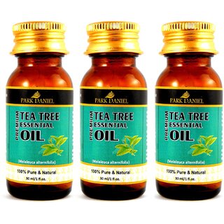 Park Daniel Tea tree essential oil- 3 bottles of 30 ml(105 ml)