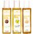Park Daniel Sesame oil, Olive oil, Castor oil- 3 bottles(300 ml)