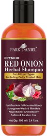 Park Daniel Premium RED ONION OIL Herbal Shampoo 100 ml