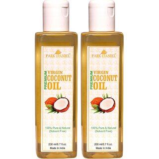 Park Daniel  Coconut Oil Combo of 2 bottles of 200 ml(400 ml)