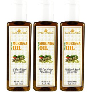 Park Daniel Moringa oil combo of 3 bottles of 100 ml (300 ml)
