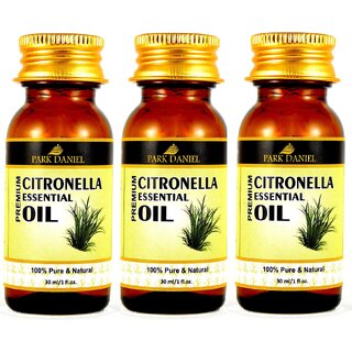 Park Daniel&Citronella Essential oil- 3 Bottles 30 ml(90 ml)