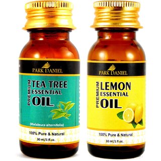 Park Daniel Tea tree & Lemon essential oil-2 bottles(60 ml)