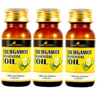 Park Daniel Bergamot Essential oil-  3 bottles of 30 ml(90 ml)