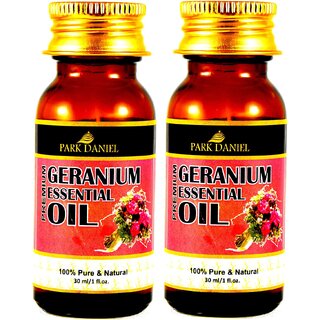 Park Daniel Geranium Essential oil- 2 Bottles 30 ml(60 ml)