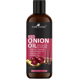 Park Daniel  RED ONION OIL- Hair Regrowth & Anti Hair fall(100 ml)