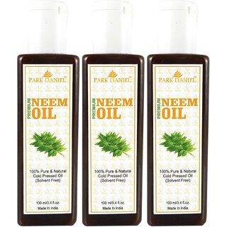 Park Daniel Neem oil combo of 3 bottles of 100 ml (300 ml)