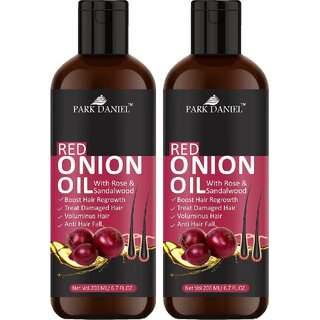 Park Daniel Red Onion Oil- 2 bottles of 200 ml(400 ml)