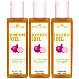 Park Daniel  Onion Seed oil- 3 bottles  100 ml(300 ml)