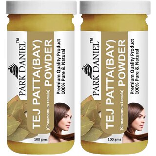 Park Daniel Premium Tej Patta Powder- Pure & Natural - Pack of 2, 200gm (2*100gml)