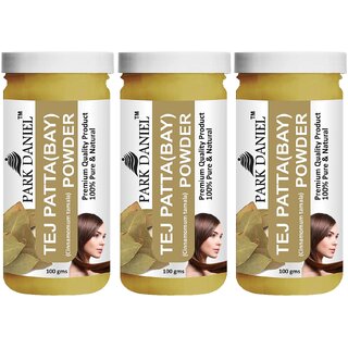 Park Daniel Premium Tej Patta Powder- Pure & Natural - Pack of 3, 300gm (3*100gml)