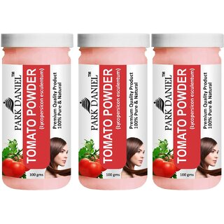 Park Daniel Premium Tomato Powder- Pure and Natural - Pack of 3, 300gm (3*100gml)