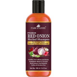 Park Daniel Premium RED ONION OIL Herbal Shampoo 100 ml