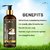 Park Daniel 100% Natural Onion Ginger Shampoo-For Hair Nourishment and Moisturizing Combo Pack 3 Bottle of 200 ml(600 ml)