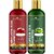Park Daniel Premium Pure and Natural Himalaya Rose Shampoo & Green Tea Shampoo Combo Pack Of 2 bottle of 100 ml(200 ml)