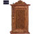 NAU NIDH ENTERPRISES Handicraft Wooden Key Holder Hanger Box Jali Design Wall Hangar