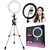 LED Ring Light with 3110 Tripod  Phone Holder for Live Streaming  Tik Tok,YouTube Video, Dimmable Desk