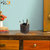 29K Wooden Antique Brown Pen Stand