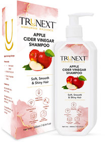TruNext Apple Cider Vinegar Shampoo for All Type Of Hair Free From Chemicals, Mineral Oils,300 ml