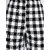 9 Impression Women Cotton Checked Night Suit (Black  White Small)