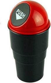 Eastern Club Car Mini Garbage Can Trash Dust Bin Plastic Dustbin  (Multicolor)