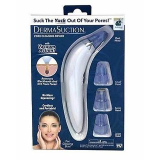 derma solution Plastic Blackhead Remover Vacuum Suction Device