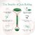 Jade Roller Massager/Slimming Tool for Face, Neck and Head