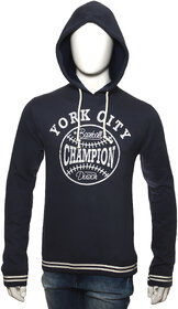 Red Line Navy Full Sleeve Printed Hoody Jacket