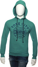 Red Line Green Slogan Printed Hoody Jacket