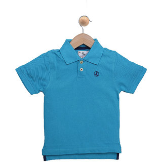Red Line Boys Organic Blue Polo T-Shirts
