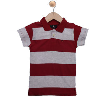 Red Line Kids Y/D Sueded Polo T-Shirts