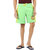 Lt.Green Cotton Regular Fit Shorts
