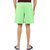 Lt.Green Cotton Regular Fit Shorts