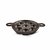 The Indus Valley Pre Seasoned Super Smooth Cast Iron Paniyaram Pan, 9 Pit, Black