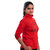Women's Red Cotton Blend Sweatshirt By Ww Won Now
