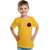 Yellow Cotton T-Shirt For Boys By Ww Won Now
