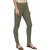 Women's Grey Cotton Blend Leggings By Ww Won Now