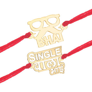 Vighnaharta Dashing wala Bhai and Single Wala Bhai Fancy Rakhi