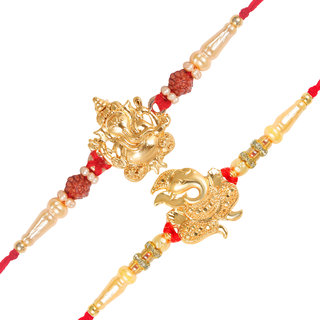 Vighnaharta Lord Ganpati and Mangalmurti  Rakhi