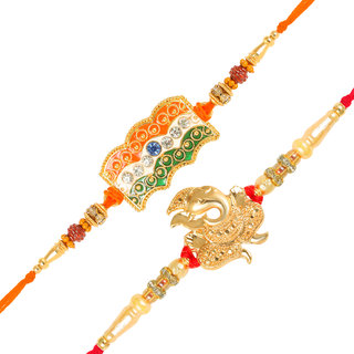 Vighnaharta Lord Ganpati and Tiranga  Rakhi