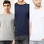 Men's Plain Regular Fit T-Shirt (Pack of 3) (White, Blue, Grey).